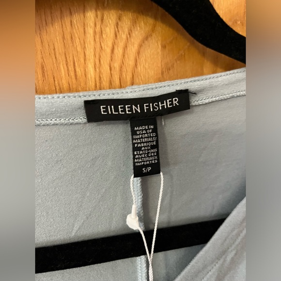 NWT Eileen Fisher Organic Cotton V-Neck midi Dress S - Picture 4 of 8